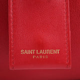 SAINT LAURENT CABAS chYc SATCHELS RED