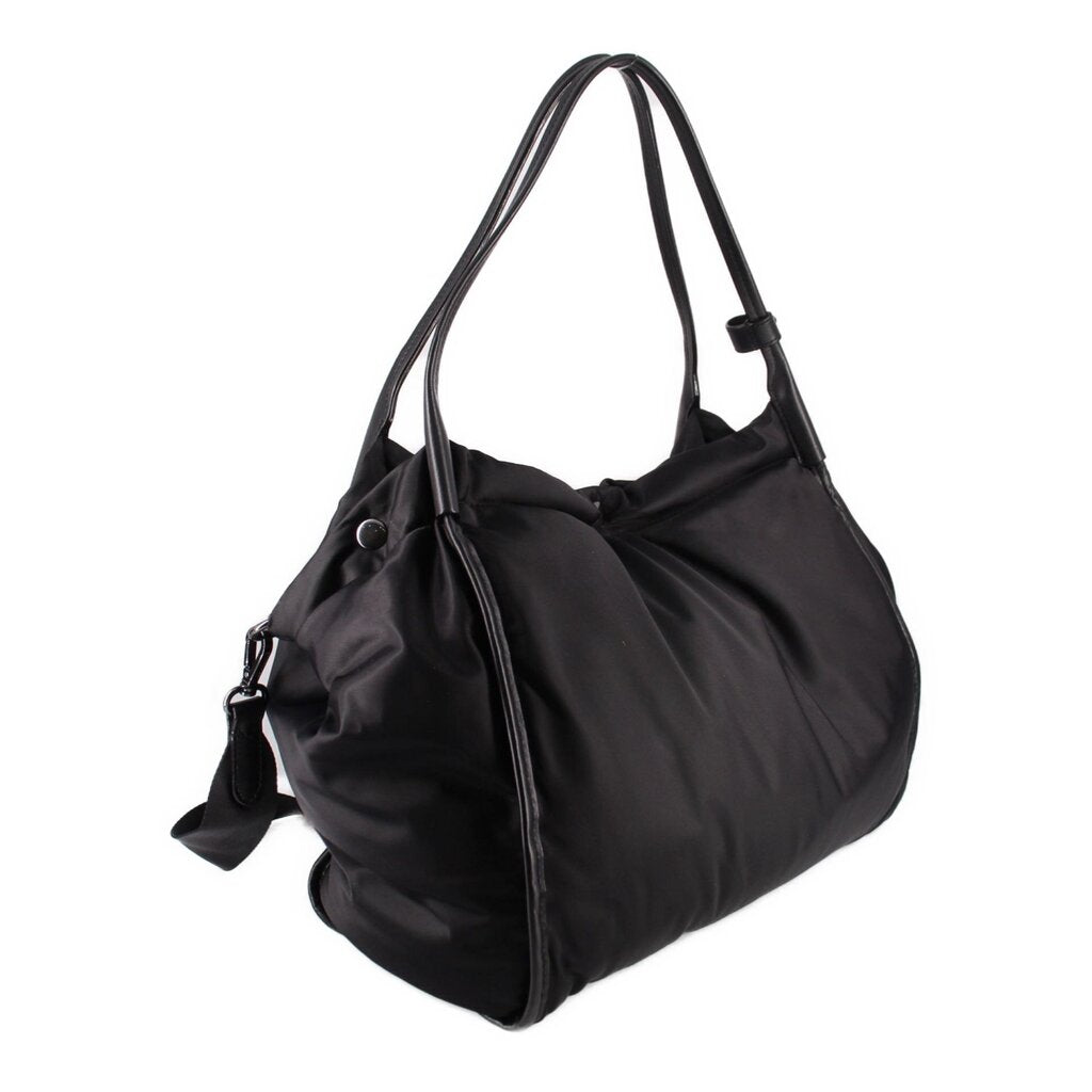 マディソン【美品】OAO 最新型 AUTH (Black) 27cm MZ WALLACE QUILTED MADISON LARGE SHOPPER CROSSBODYS BLACK
