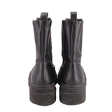 GOOD AMERICAN PLATFORM BOOTS BLACK 10 US