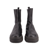 GOOD AMERICAN PLATFORM BOOTS BLACK 10 US