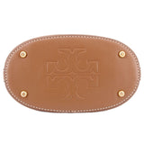 TORY BURCH T MONOGRAM BUCKET CROSSBODYS TAN