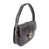GUCCI VINTAGE SHOULDER BAGS BLACK