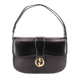 GUCCI VINTAGE SHOULDER BAGS BLACK