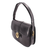 GUCCI VINTAGE SHOULDER BAGS BLACK