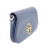 TORY BURCH BRITTEN CLUTCH CROSSBODYS NAVY