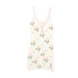 LOVESHACKFANCY SWEATER DRESSES WHITE S