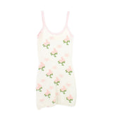 LOVESHACKFANCY SWEATER DRESSES WHITE S