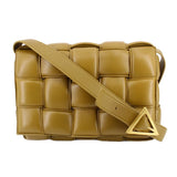 BOTTEGA PADDED CASSETTE CROSSBODYS OLIVE