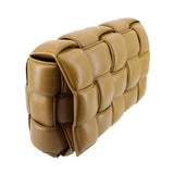 BOTTEGA PADDED CASSETTE CROSSBODYS OLIVE