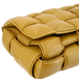 BOTTEGA PADDED CASSETTE CROSSBODYS OLIVE