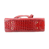 BRAHMIN VINTAGE ASHER TOTES RED