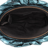 MINKOFF RUCHED CLUTCHES TEAL