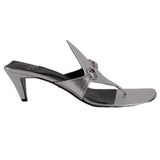 GUCCI HORSEBIT SANDALS SILVER 42 EU | 11 US