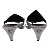 GUCCI HORSEBIT SANDALS SILVER 42 EU | 11 US