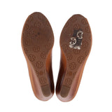 TORY BURCH WEDGE HEELS TAN 9.5 US