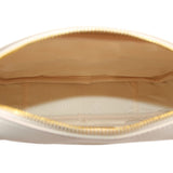 TORY BURCH ALEXA STITCH CAMERA CROSSBODYS CREAM