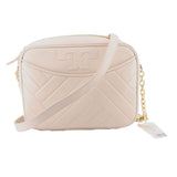 TORY BURCH ALEXA STITCH CAMERA CROSSBODYS CREAM