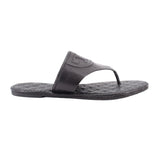 TORY BURCH FLEMING FLAT THONG SANDALS BLACK 10 US