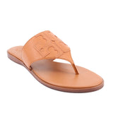 TORY BURCH THONG SANDALS COGNAC 10 US