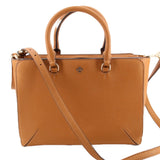 TORY BURCH SM ROBINSON CROSSBODYS COGNAC