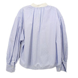 LEE MATHEWS PINTUCK TOPS BLUE L