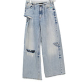 SER.O.YA DISTRESSED DENIM BLUE S | 24