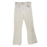 VERONICA BEARD HIGH RISE ANKLE FLARE DENIM CREAM S | 28