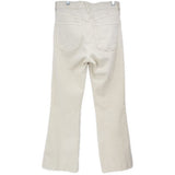 VERONICA BEARD HIGH RISE ANKLE FLARE DENIM CREAM S | 28