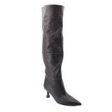 FREE PEOPLE KITTEN HEEL BOOTS BLACK 38 EU | 8 US US