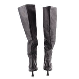 FREE PEOPLE KITTEN HEEL BOOTS BLACK 38 EU | 8 US US