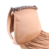 GUCCI NOUVEAU FRINGE CROSSBODYS TAN