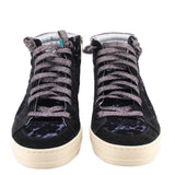 P448 SEQUIN SNEAKERS BLUE 40 EU | 9 US