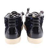 P448 SEQUIN SNEAKERS BLUE 40 EU | 9 US