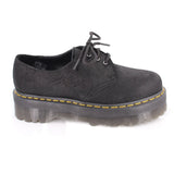 DR MARTENS LEATHER PLATFORM NUDE 9 US