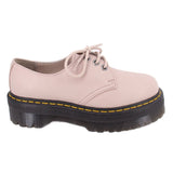 DR MARTENS LEATHER PLATFORM BLACK 9 US