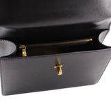LOUIS VUITTON MALESHERBES HANDLE BAG BLACK EPI