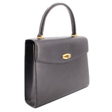 LOUIS VUITTON MALESHERBES HANDLE BAG BLACK EPI