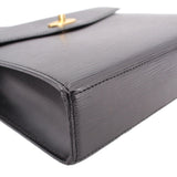 LOUIS VUITTON MALESHERBES HANDLE BAG BLACK EPI