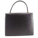 LOUIS VUITTON MALESHERBES HANDLE BAG BLACK EPI