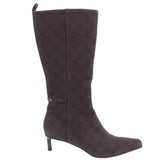 GUCCI RETRO BOOTS BROWN 7.5