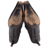 GUCCI RETRO BOOTS BROWN 7.5