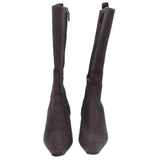 GUCCI RETRO BOOTS BROWN 7.5