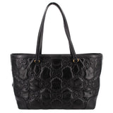 GUCCI JUMBO GG MATELASSE TOTES BLACK