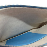 GIGI NY LEATHER CLUTCHES BLUE