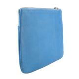 GIGI NY LEATHER CLUTCHES BLUE