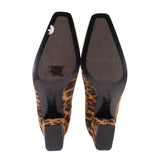 MARION PARKE LEOPARD-PRINT SUEDE HEELS BROWN 43 EU | 12 US