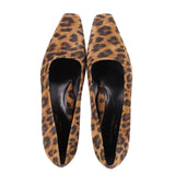 MARION PARKE LEOPARD-PRINT SUEDE HEELS BROWN 43 EU | 12 US