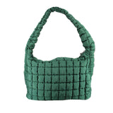 FREE PEOPLE QUILTED CARRYALL SHOULDER BAGS GREEN