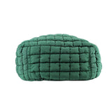 FREE PEOPLE QUILTED CARRYALL SHOULDER BAGS GREEN