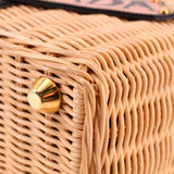 PRADA MIDOLLINO PATCH HANDLE BAG NATURAL